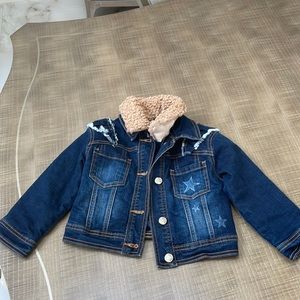 MonnaLisa denim jacket size 4